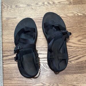 Chaco Black Classic Sport Sandals